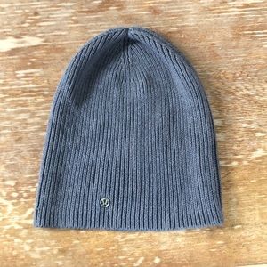 Grey Knit Lululemon Beanie